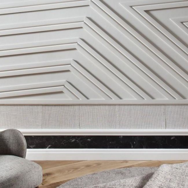 Плинтус напольный  Sx155f Гибкий (10-009-09131)