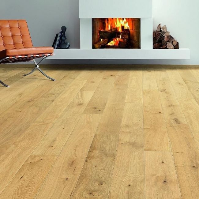 Паркетная доска 1-полосная 2500 Series Top Connect Дуб Универсал Браш 2v (масло) (537551)