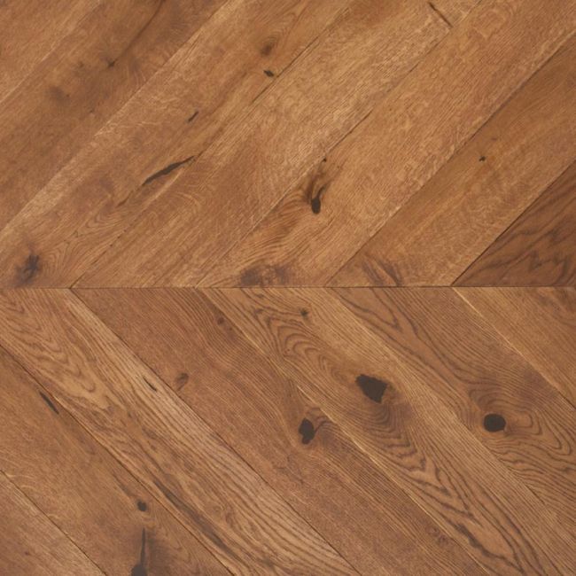 Паркет Ёлка  Дуб Розовое Вино Елка 120мм Натур (41-002-30010)