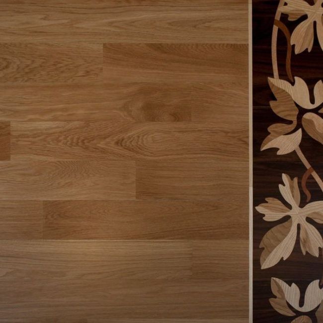 Штучный паркет Романовский Люкс  Дуб Натур (Гладкая) 900х90х15 мм. (05091-0081)