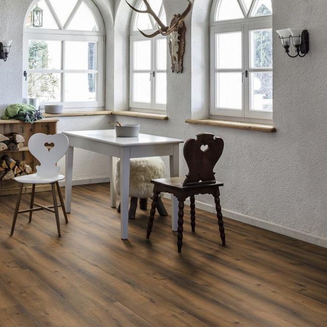 Паркетная доска Veneer Parquet Aqua Pro Wood 8,5 Широкая Дуб Roast O352 Lu (10-010-04862)