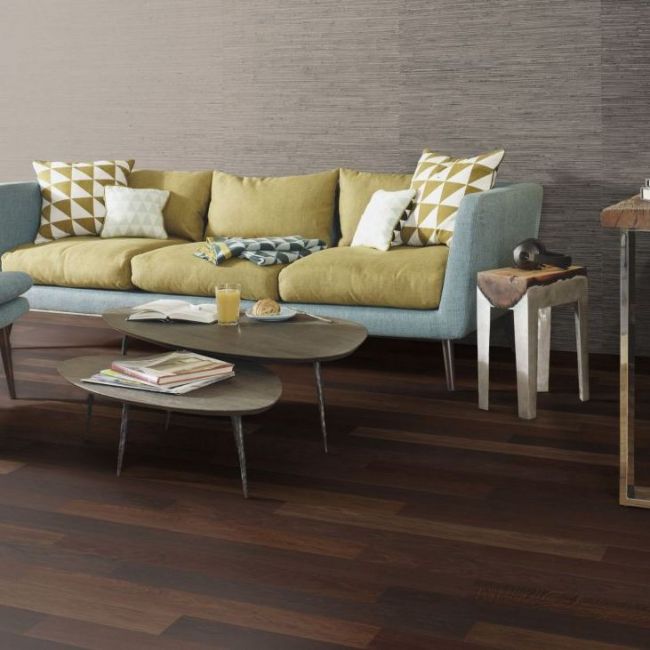 Инженерная доска Maxi Дуб Smoked Nature Небраш С 2v Фаской (ELL63K7D)