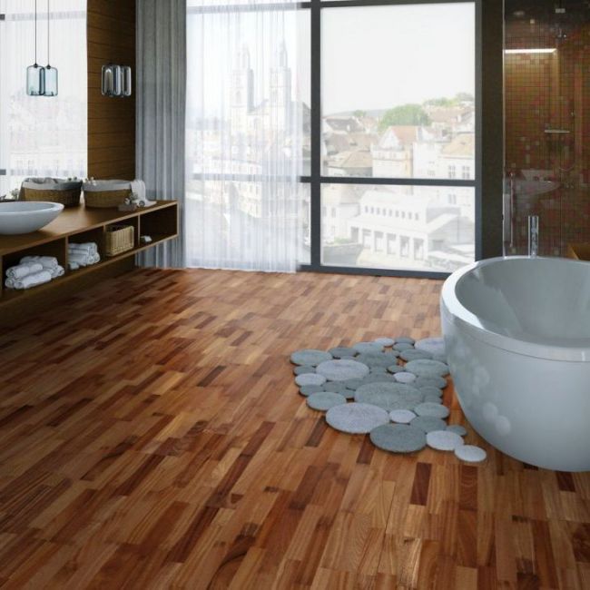 Паркетная доска Salsa Африканский Махагони (31-002-00001)