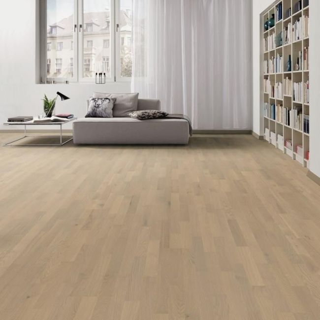 Паркетная доска 3-Полосная 4000 Series Top Connect Дуб Песочно-Серый Маркант Браш 3-Х Пол Nd (538930)