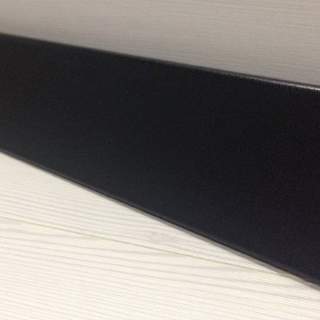 Плинтус напольный  Черный 1003 Мдф 17х80мм (10-100-00182)