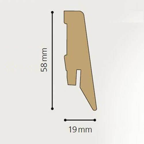 Плинтус напольный  Ktex1 D3570 (10-010-01831)