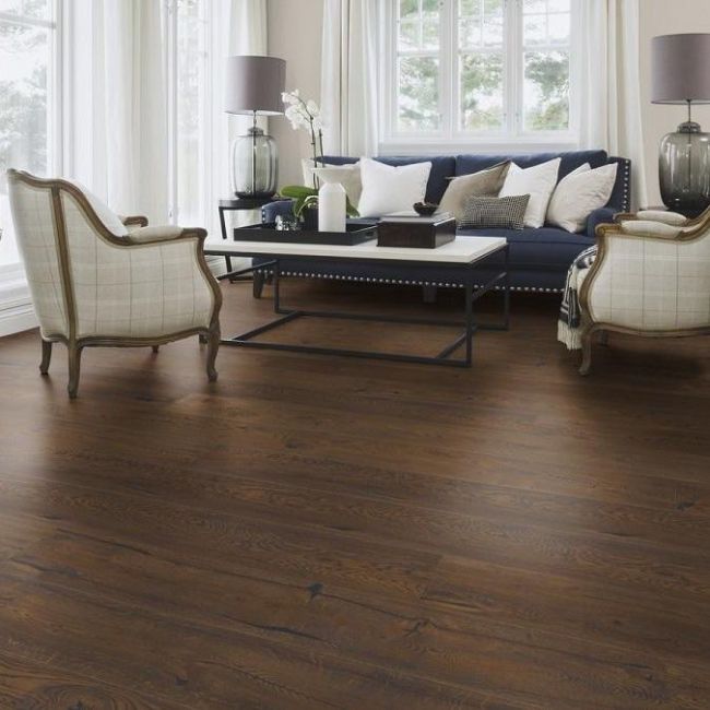 Широкий паркет Chalet Дуб Antique Brown (SNCXZKWD)