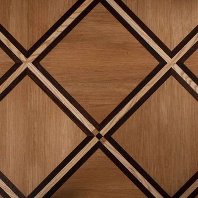 Штучный паркет Романовский Дуб Радиал (Гладкая) 900х90х15 мм. (05091-0114)