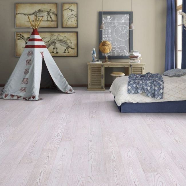 Паркетная доска Tango Art Белая Москва (31-002-00107)