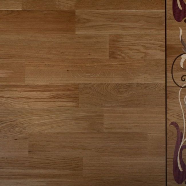 Штучный паркет Романовский  Дуб Рустик (Гладкая) 900х90х15 мм. (05091-0009)