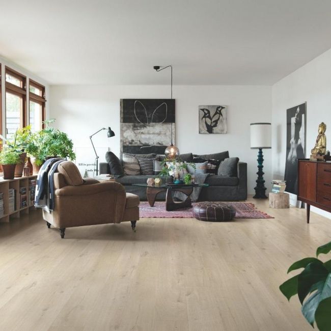 Виниловый ламинат Optimum Modern Plank Click Дуб Песочный (V3131-40103)