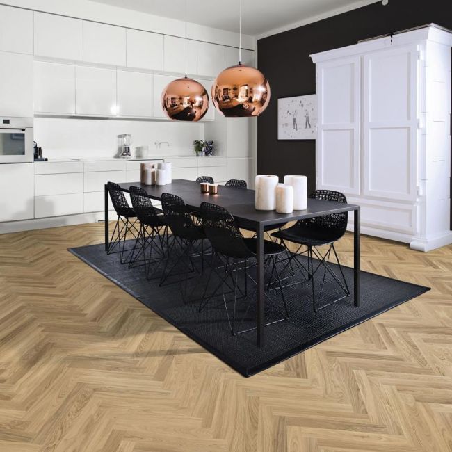 Паркет Ёлка Master Студио Дуб Ab Под Белым Маслом (111PABEKFVKE050)