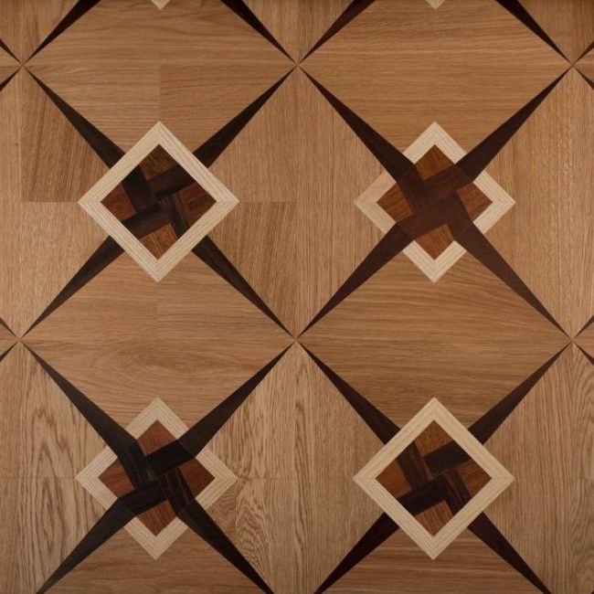 Штучный паркет Романовский Элит Дуб Экстра (Гладкая) 350х70х15 мм. (05091-0095)