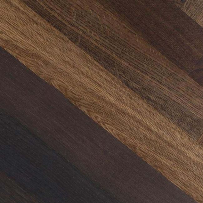 Инженерная доска Ёлочкой Strip Allegro 4000 Series Дуб Африканский (537901)