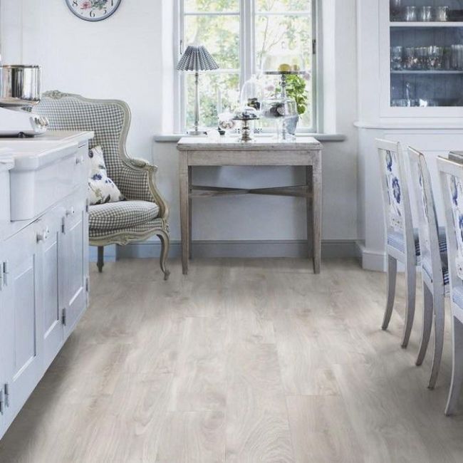 Виниловый ламинат Optimum Classic Plank Click Дуб Мягкий Серый (V3107-40036)