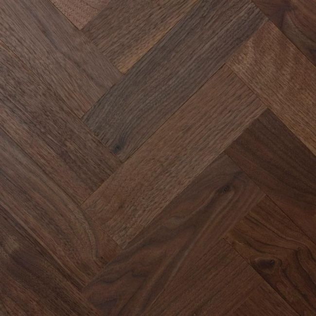 Штучный паркет Magestik floor Без Покрытия Орех американский Селект (Гладкая) 420х70 мм. (05067-0006)