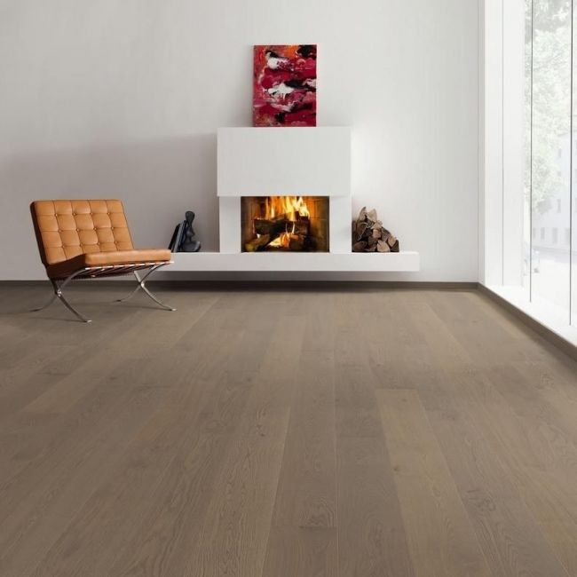 Паркетная доска 4000 Series Top Connect Дуб Ракушечно-серый Маркант Браш 4v N+ (538946)