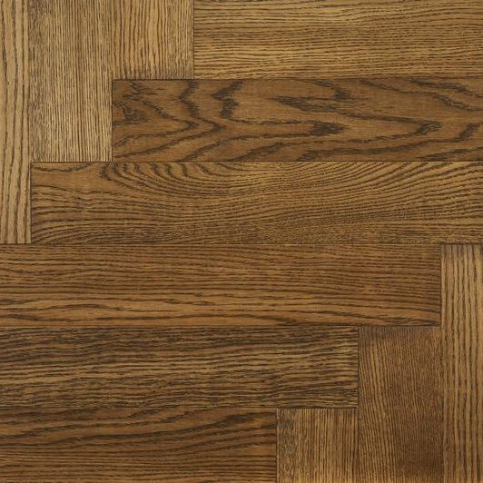 Паркет Ёлка  Дуб Тёмный 140мм Натур (27-004-16001)