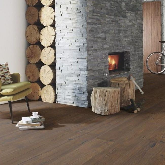 Широкий паркет Chalet Дуб Antique Brown (SNCXZKWD)