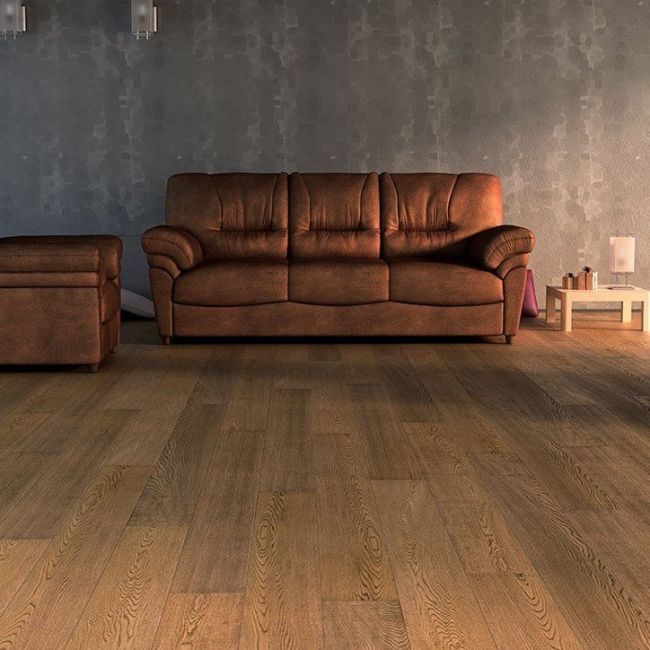 Паркетная доска Handscraped Дуб Light Walnut Handscraped (13-002-00039)