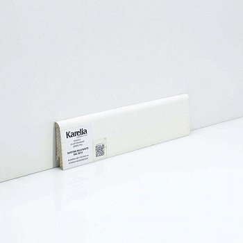 Плинтус напольный  Дуб Milk White Ral9010 (10-010-01452)