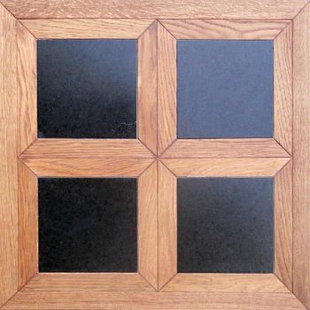 Модульный паркет Модульный Паркет С Камнем Карисбрук Дуб Натур Черный Гранит (26-006-000204)