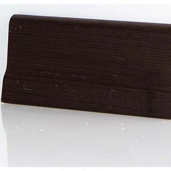 Плинтус напольный  Венге Ориджинал Шпонированный Сапожок 80х20 (10-100-00989)