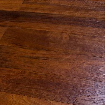 Паркетная доска Европейская Wire Brushed Бирманский Тик Браш (10-009-09245)