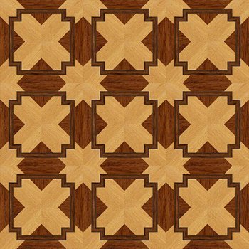 Щитовой художественный паркет  (26-010-228)