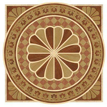 Художественный паркет  Розетка (26-009-0076)