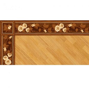 Художественный паркет  Паркетный Бордюр (26-011-008)