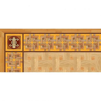 Художественный паркет  Паркетный Бордюр (26-011-204)