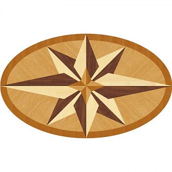 Художественный паркет  Розетка (26-009-0210)