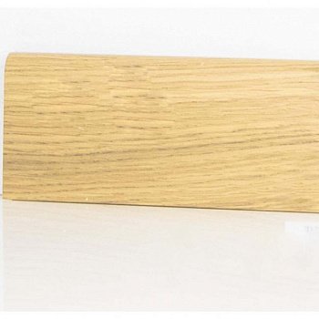 Плинтус напольный  Дуб Беленый Шпонированный Прямой 70х15 (10-100-00731)