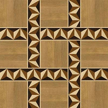 Щитовой художественный паркет  (26-010-104)