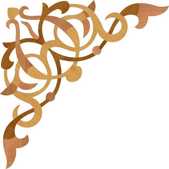 Художественный паркет  Паркетный Декор (26-012-046)