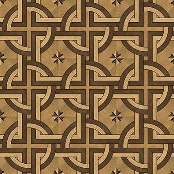 Щитовой художественный паркет  (26-010-039)