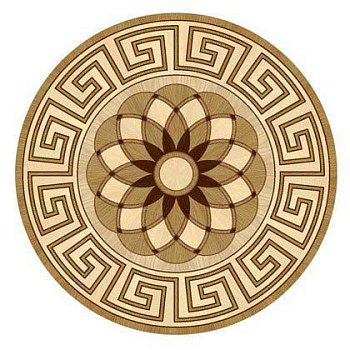 Художественный паркет  Розетка (26-009-0105)