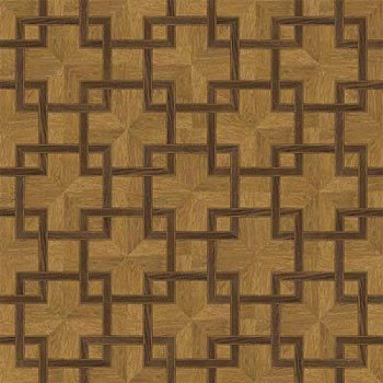 Щитовой художественный паркет  (26-010-062)