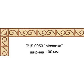 Художественный паркет  Паркетный Бордюр (26-011-088)