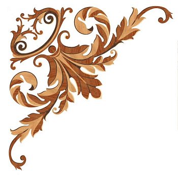 Художественный паркет  Паркетный Декор (26-012-047)