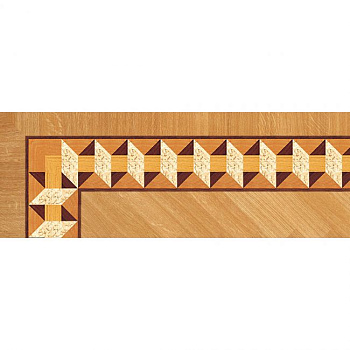 Художественный паркет  Паркетный Бордюр (26-011-184)