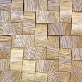 Мозаика и 3D панели из дерева Assa 1022-st Дуб Натуральный Плетёнка Скруглёная (12-011-00810)