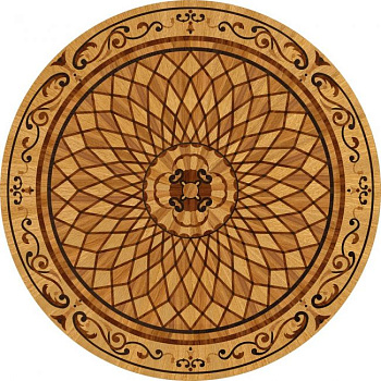 Художественный паркет  Розетка (26-009-0042)