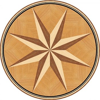 Художественный паркет  Розетка (26-009-0203)