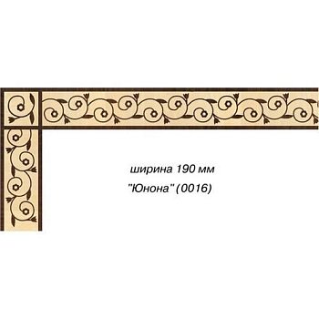 Художественный паркет  Паркетный Бордюр (26-011-212)