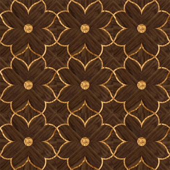 Щитовой художественный паркет  (26-010-210)