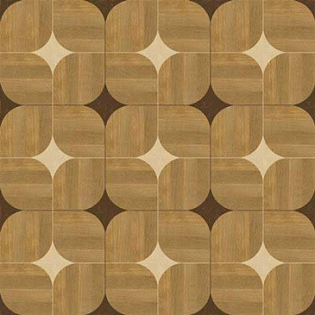 Щитовой художественный паркет  (26-010-119)