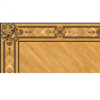 Художественный паркет  Паркетный Бордюр (26-011-106)