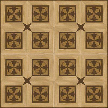 Щитовой художественный паркет  (26-010-078)